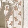 Cartoon Brown Bear Drop-proof Clear Case for iPhone 14-17 Pro Max