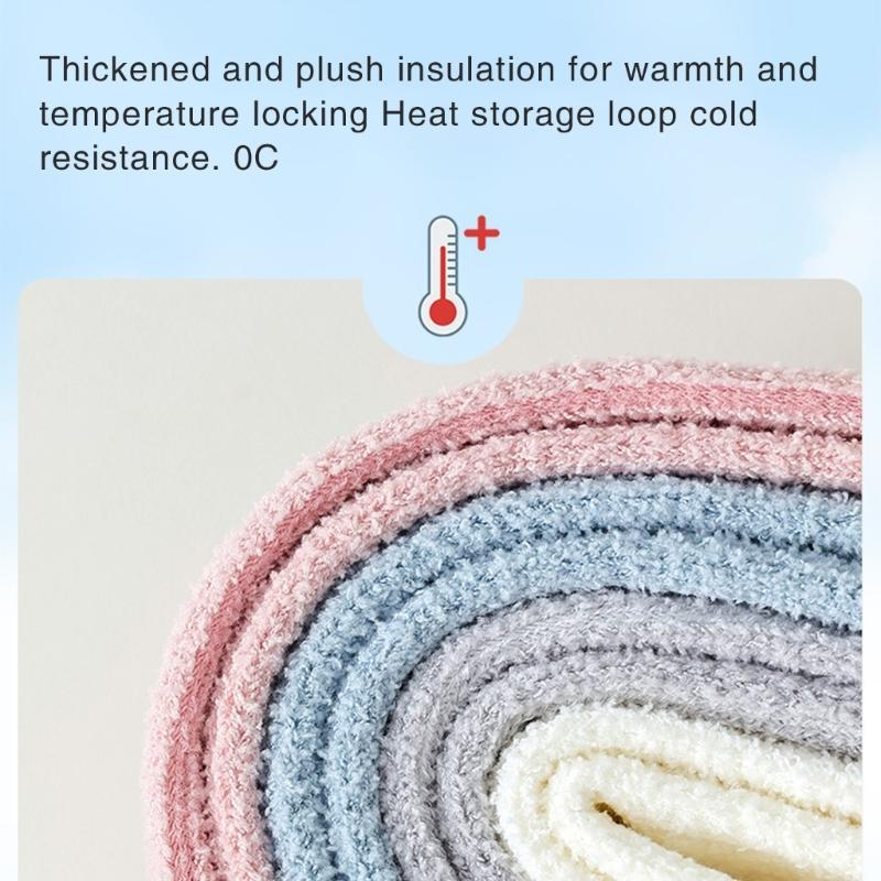 1 Pair Thick Knee High Socks Soft & Breathable Baby Warm Socks Long Stockings for Outdoor Activities, Family Gatherings