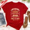 1996 Birthday Legend Women TShirt Cotton Short Sleeve Casual Fashion Summer Top Birthday Party Gift for The 30th Birthday