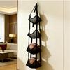 Mesh Multi-layer Basketball Storage Hanging Bag, Wall-mounted Football and Volleyball Storage Rack, Wall-mounted Organizing Storage Hanging Bag