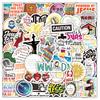 50Pcs Jesus Christian Religion Stickers Laptop Phone Case Car Scrapbook Refrigerator Luggage Wall Graffiti Decal Gift