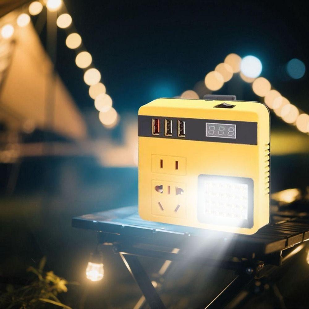 2 USB 1 Type C Ports Lithium Battery Inverter Inverter Adapter for Makita For Outdoor Activities