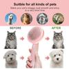 One-Key Hair Removal Brush for Cat Dogs Pet Grooming Tool Easy Hair Remover Deshedding Comb for Daily Care Professional Grooming