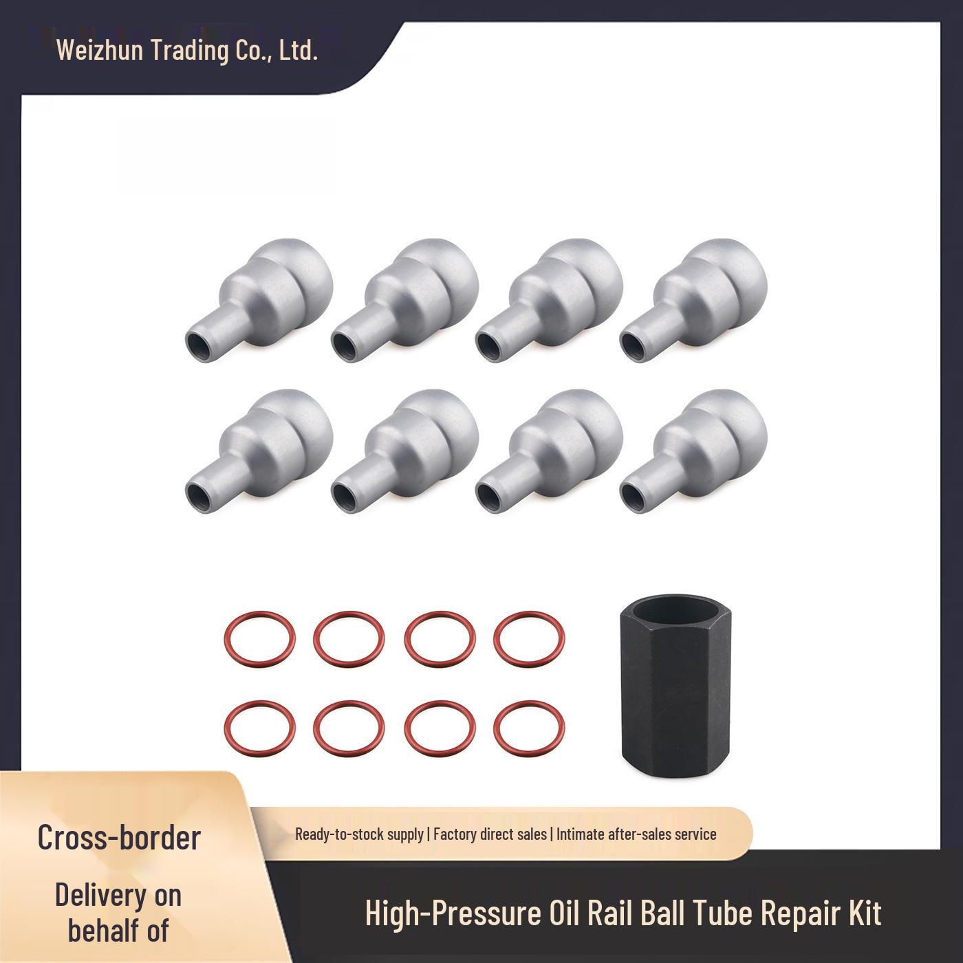 

Ford 6.0L Powerstroke Diesel High-Pressure Oil Rail Ball Tube Repair Kit