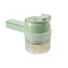 4 IN 1 Home Kitchen Electric Vegetable Cutter Food Peel Slicer Handheld Wireless Garlic Masher Food Chopper Meat Grinder