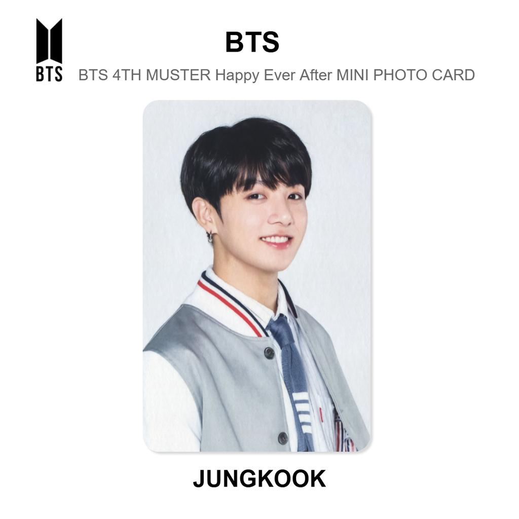 BTS BTS 4TH MUSTER Happy Ever After MINI PHOTO CARD Official Photocard