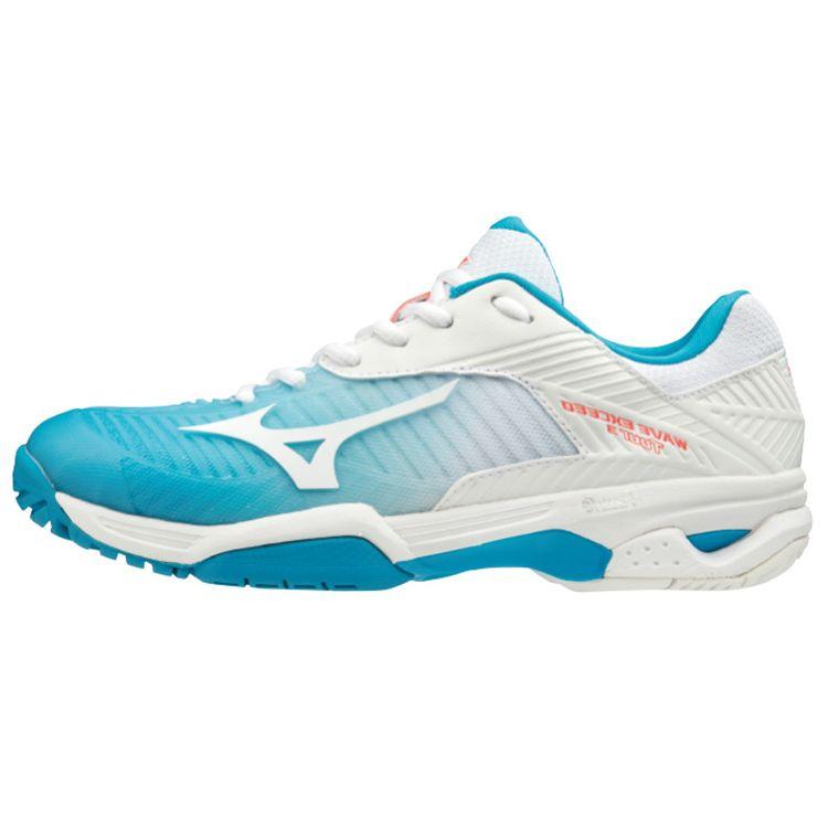 

Mizuno Wave Exceed Tour 3 AC White/Teal Women s Tennis Shoes 61GA187125 38