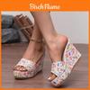 Summer Fish Mouth Flat Sandals With Sole For Women Outdoor Wear