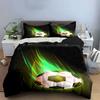 Soccer ball with flames. Bedding sets Duvet cover sets Duvet covers Pillowcases(1*Duvet Cover 2*Pillowcases without duvet insert)