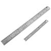 Combination Square Ruler Stainless Steel Rulers Metal Ruler Kit for Home Office