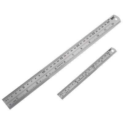 Größen- & Entfernungsmessung – Lineale & Winkel aus Metall