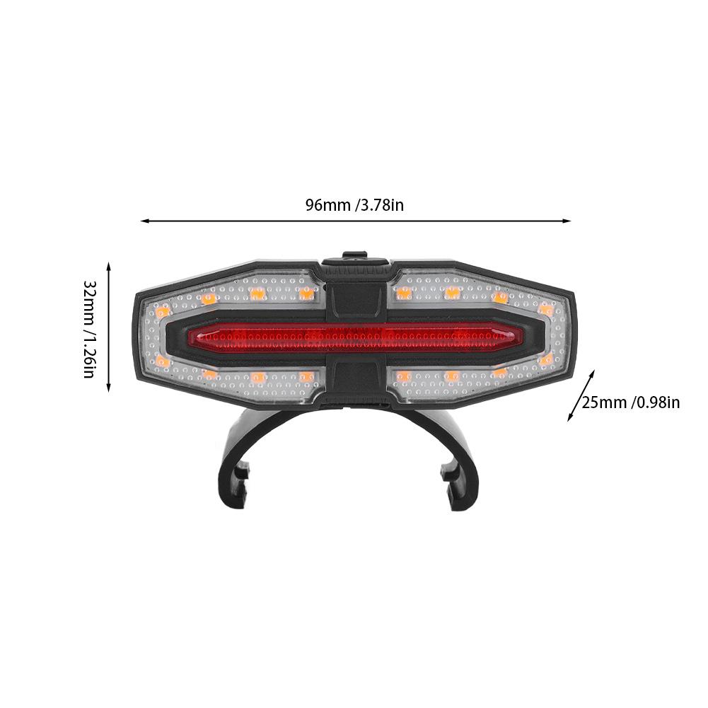 Electric Scooter Turning Signal Tail Light USB Rechargable Smart Wireless Light LED Turn Signal Light for Xiaomi M365 Pro 2 MI 4