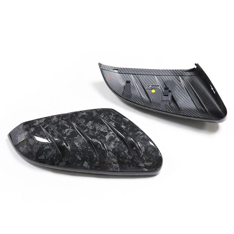 Hot-Selling Mugen Style Carbon Fiber Rearview Mirror Cover for Honda Civic 10th Gen