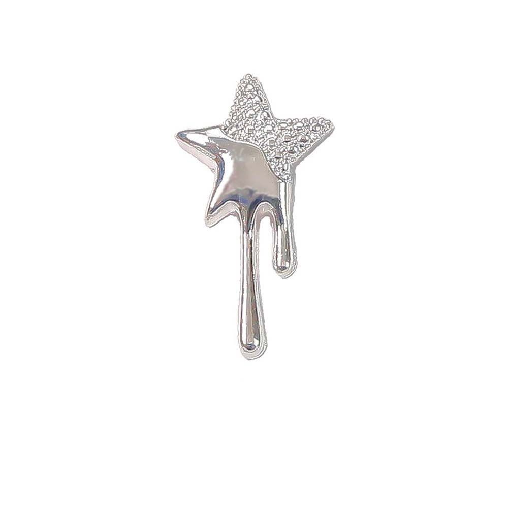 10Pcs/set Nail Rhinestones Zinc Zinc Alloy Butterfly Nail Accessories Zinc Zinc Alloy Star Nail Decorations  Nail Salon