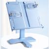 Collapsible Desktop Books Holders Sturdy Plastic Multi Position Reading Stand For Office School Ergonomics