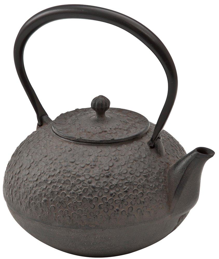 Ikenaga Iron Works Iron Kettle, 1.0L, Made In Japan, Nanbu Ironware, Gas Stove Only, Kagetsu