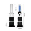 0-90% Brix Refractometer Handheld Sugar Content Fruit Juice Liquids Tester Accuracy Brix Instrument with Retail Box