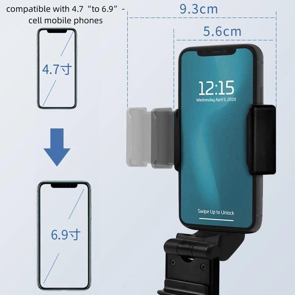 Foldable Mobile Phone Holder Stand Rotatable Selfie Holder Lazy Phone Holder  Camping Workoutini
