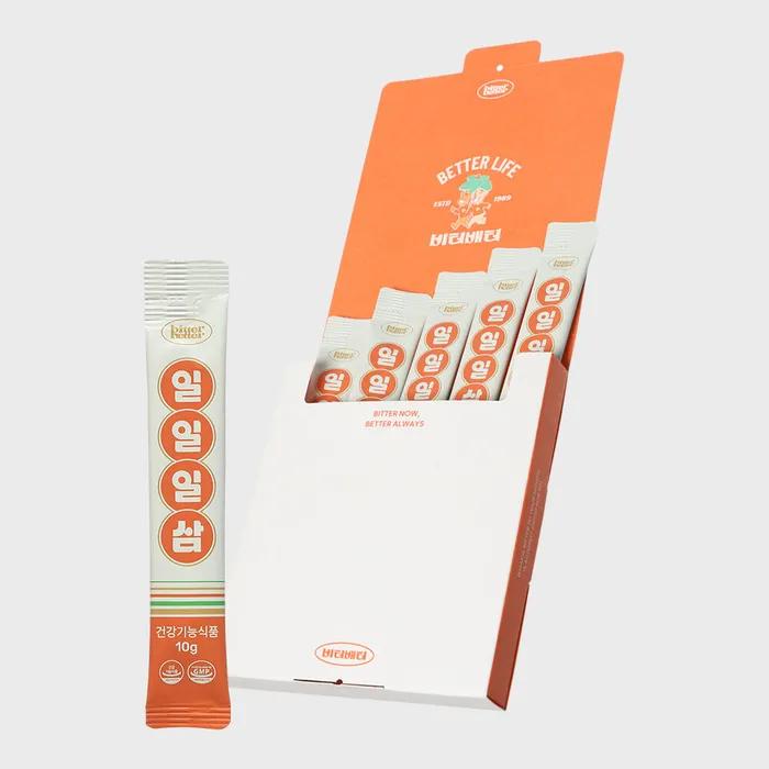 Domestic 6-year-old Root To Fruit Ginsenoside 8.5mg_Il-il-il-sam Red Ginseng Stick (10g X 100 Packs)