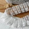 Handmade Lace Trim: Mesh for Baby Clothes, Curtains, Skirts, Pleated Decorative Fabric