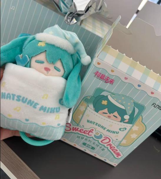 Yeni Orijinal Hatsune Miku Tatlı Rüya Serisi Peluş Bebek Kolye Ucu Kör Kutu - Luka Rin Len Meiko Kaito Özellikli Koleksiyonluk Oyuncaklar