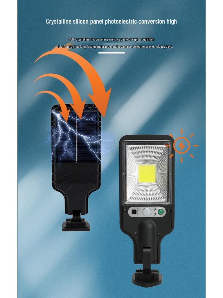 Outdoor Solar LED Wall & Garden Motion Sensor Street Lights