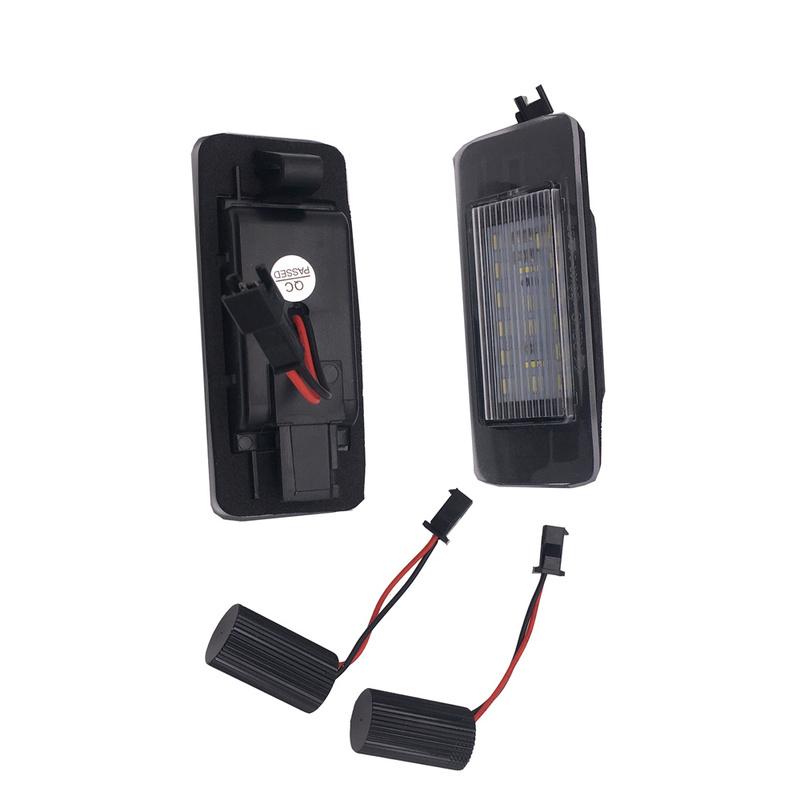 2X Car License Plate Lights Error Free 6000K For Opel Astra J Sports Tourer Estate 2010-2015 Zafira C P12 2011-2016