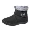 -3 large size women's shoes, winter new cotton shoes medium tube piled thickened warm snow boots