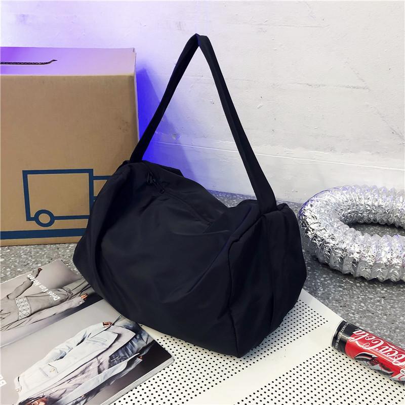 

Casual Functial Nyl Sling Shoulder Bag For Women Large Capacity Crossbody Bags Female Sports Messenger Handbags чёрный
