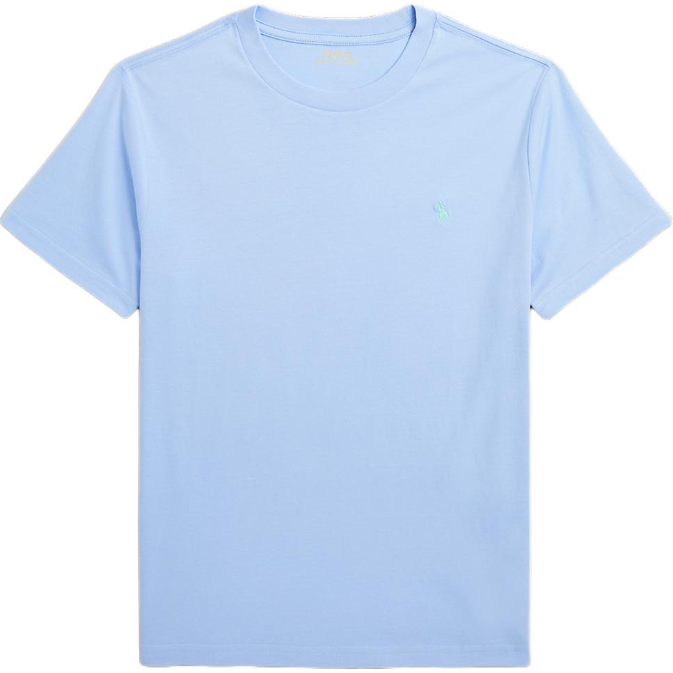 

Футболка Polo Ralph Lauren FW23 Однотонная Свитшот Круглый вырез Короткий рукав Детские топы Светло-голубой CWPOTSHY8020826-400 L