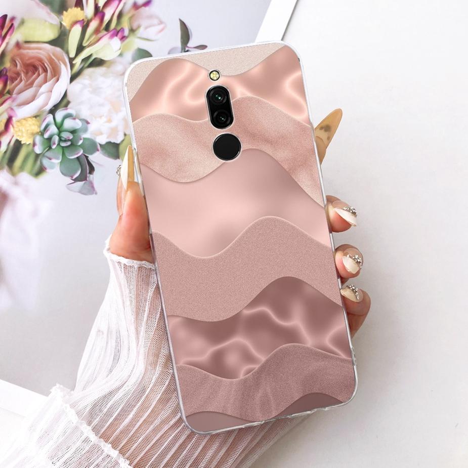 For Xiaomi Redmi 8 8A Case Luxury Flowers Butterfly Painted Cover Soft Slim Phone Case For Xiaomi Redmi 8A 8 Redmi8 Redmi8A Bags