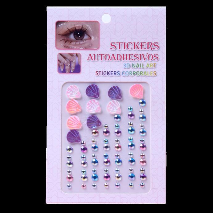 

Сделай сам наклейки со стразами: Украшения для глаз, лица и ушей для девочек 10.5x17.5CM