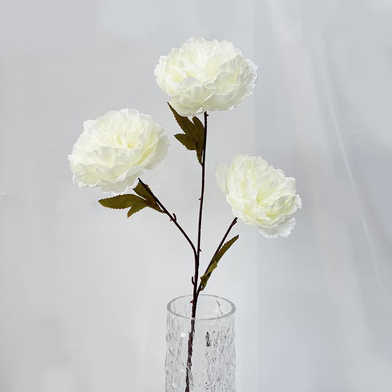 Flower Peony Artificial Wedding Hotel Restaurant Decoration Desktop Ornament