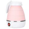 Electric Kettle, 400W, 600ml, with Boil-Dry Protection, Perfect for Business Trips, University Dorms, etc. (Pink)