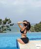 New Korean Style Women's Sexy Deep V Bandage Bikini - Flattering for All Bust Sizes