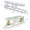 Rolldown Design Automatic Scrolling Egg Rack Double-layer Egg Basket Container  Kitchen Storage