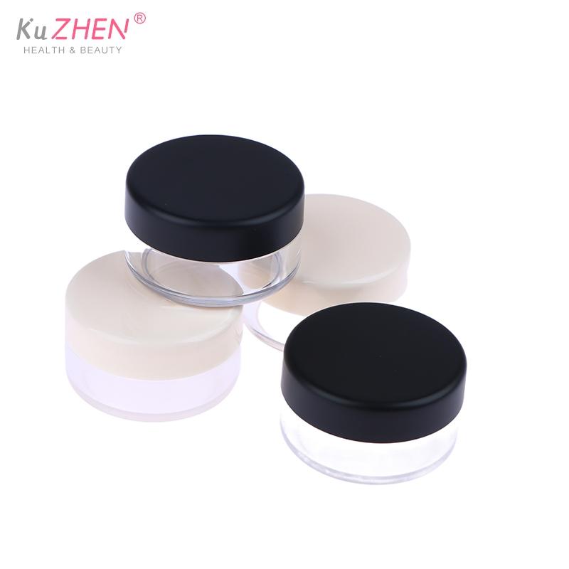 2/3g Powder Empty Box Portable Plastic Box Handheld Empty Pot With Sieve Cosmetic Travel Makeup Jar Sifter Container Refillable