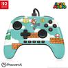 PowerA Nintendo 2 Advantage Wired Controller Super Mario Gamepad: Mario Time