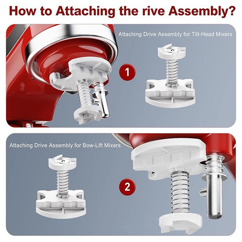 Ice Cream Maker Parts Drive Attachment For Kitchenaid Stand Mixerice Cream Machine Stirring Head/Stirring Paddle