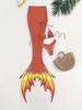 2025 Mermaid Tail Swimsuit Set: European & American Style, Adult Sexy Bikini for Parties