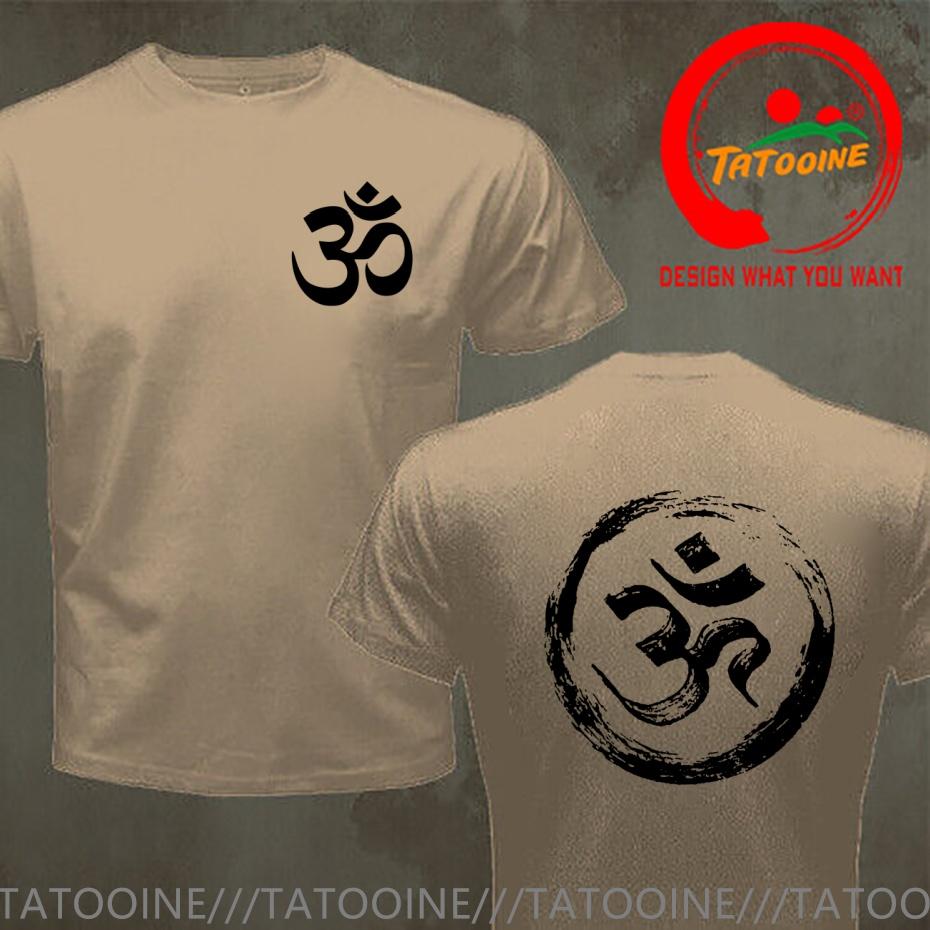 Funny Design Om Distressed Spiritual Shirt Unisex Fashion Trendy Casual Clothing Stylish Tops Tee Shirt Leisure Tshirt Unisexs Tshir