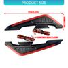 Easy Mount Wind Fairing for Motorcycle Electric Bike LED Light  Improved Aerodynamics Fairing Side Winglets