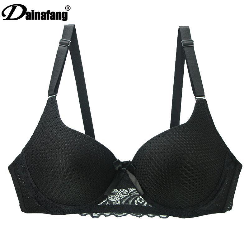 

Бюстгальтер Бюстгальтер большого размера Fat MM Кружевное женское нижнее белье Взрыв 75B красный