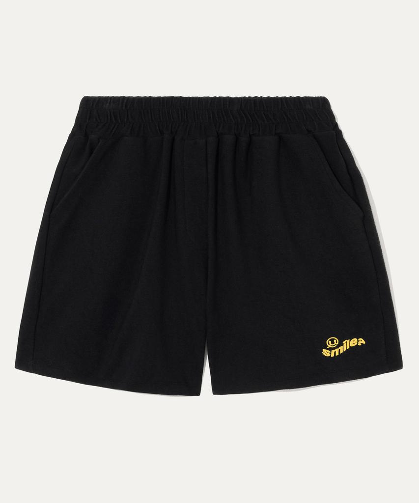 MAYOL Print Terry Shorts_Black