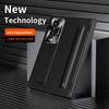 For Samsung Galaxy Z Fold 8 Fold 8 Wide Phone Case with Hidden Stand, Integrated Pen Slot, with High-definition Film