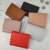 Simple Short Women's Wallet, Student Ticket Clip, Multi-function Card Bag, Change 30% Off, Ultra-thin Glossy Wallet.
