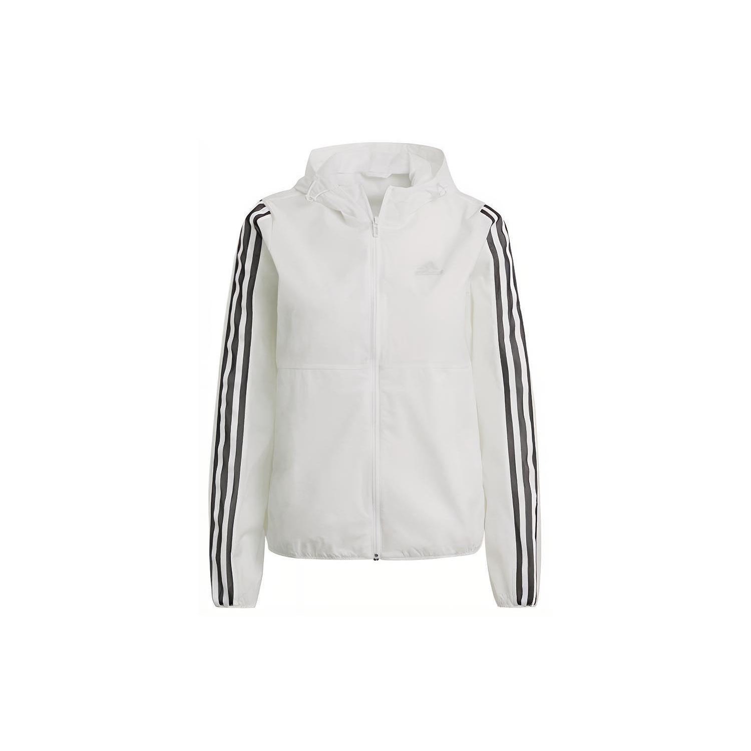(WMNS) adidas W 3s Wb Sports Training Hooded Woven Jacket White Women s GQ0594 S
