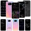 Love Yourself Flower Heart Line Kpop Phone Case For Xiaomi Poco F7 Ultra X7 X6 Pro X5 Redmi 15 15C 13 13C 12 12C 10 10A 10C 9 9A