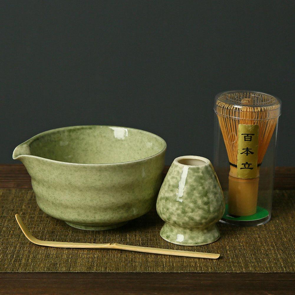 Japanese Matcha Tea Set 4/8pcs, Traditional Handmade Tea-Making Tools, Exquisite Birthday & Holiday Gift for Tea Enthusiasts