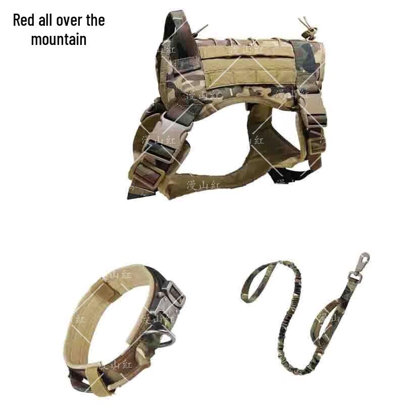 ManShanHong Outdoor Tactical Dog Vest Harness